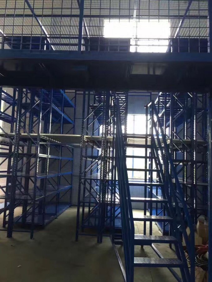 閣樓貨架展示（shì）案例
